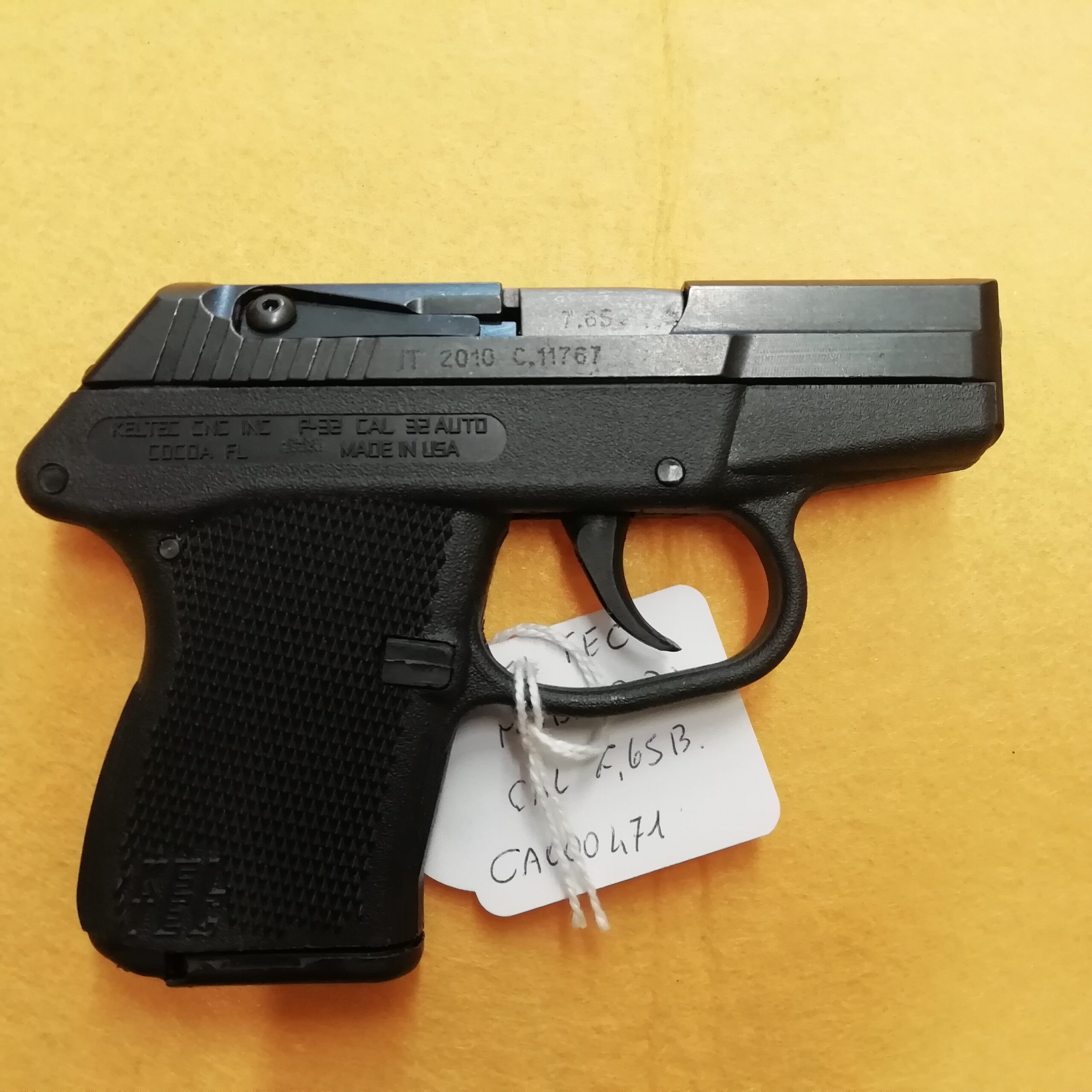 PISTOLA SEMIAUTO KEL TEC