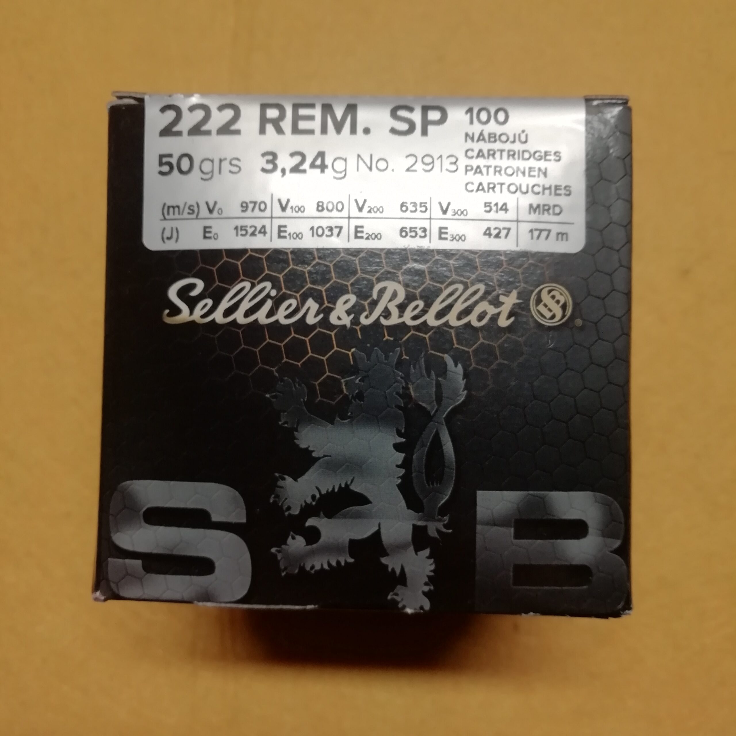 S.&.B. CAL.222 REM.