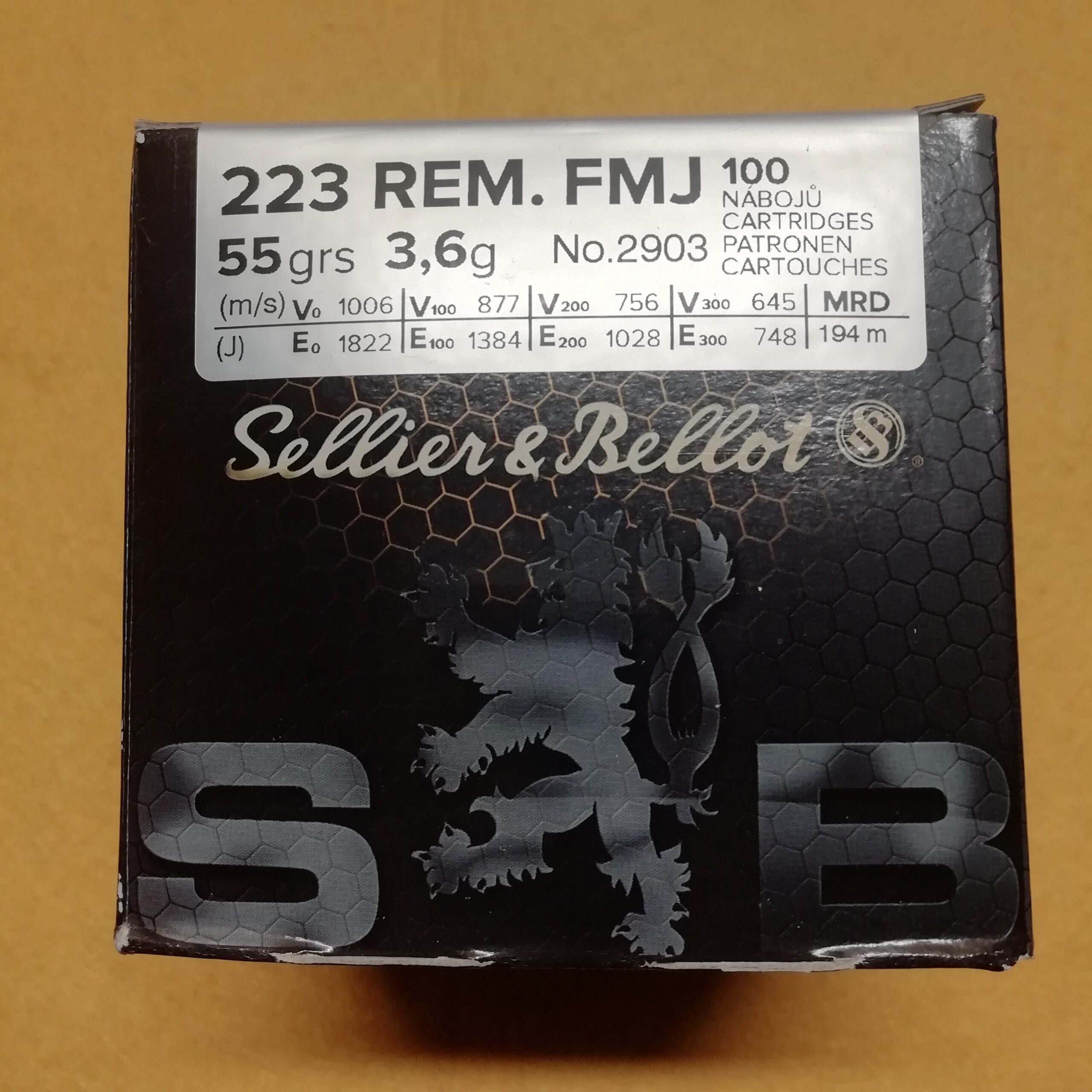 S.&.B. CAL. 223 REM.