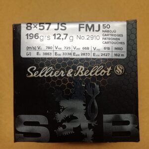 S.&.B. CAL. 8X57JS