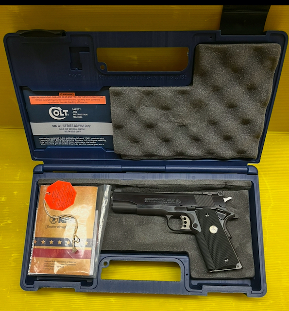 PISTOLA SEMIAUTOMATICA COLT GOLD CUP NATIONAL MATCH